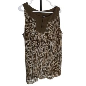 Cheetah Print Tank Top by Rafaella
